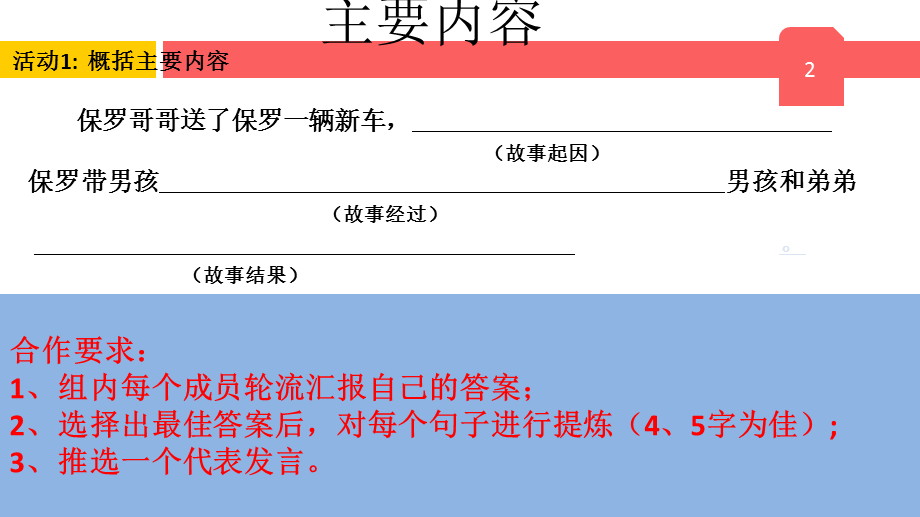 四年级语文上册第六组24给予是快乐的课件.ppt_第2页