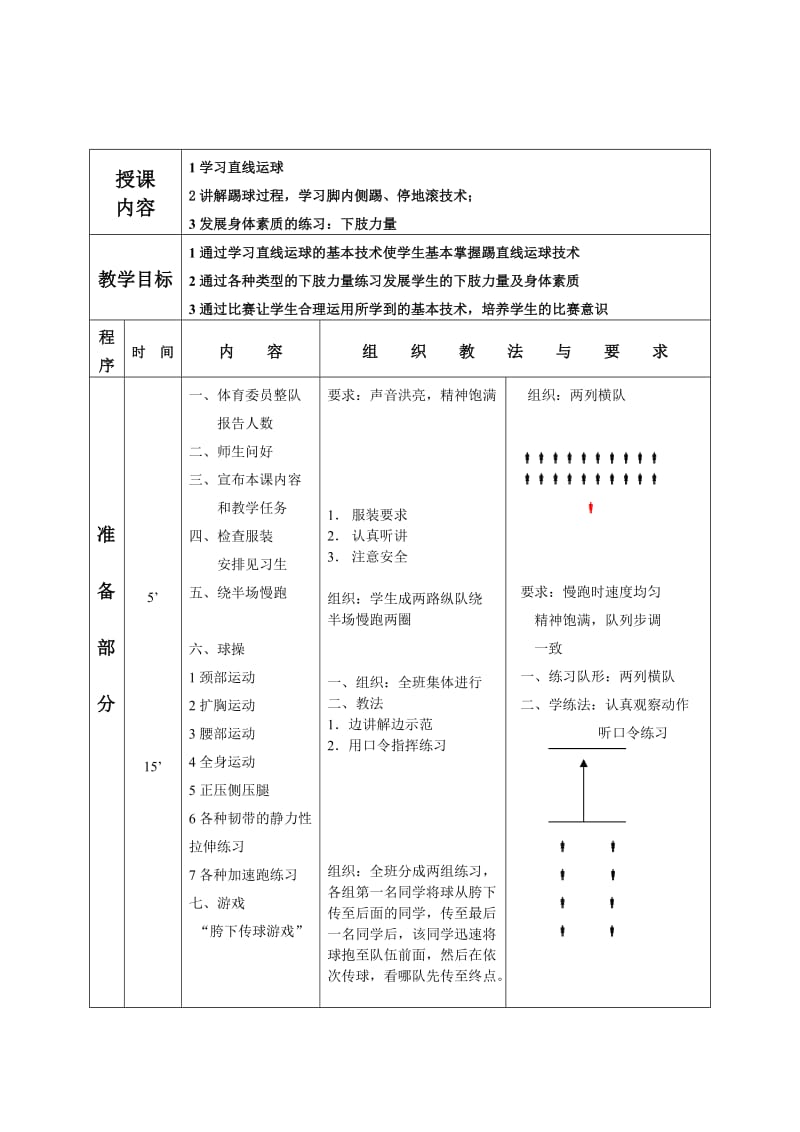 三小小学足球课教案全集.doc_第1页