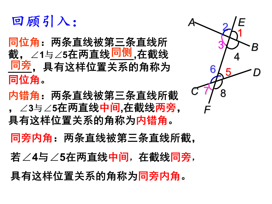 北师大版七年级数学下册课件：2.2探索直线平行的条件（2）(共17张PPT).ppt_第2页