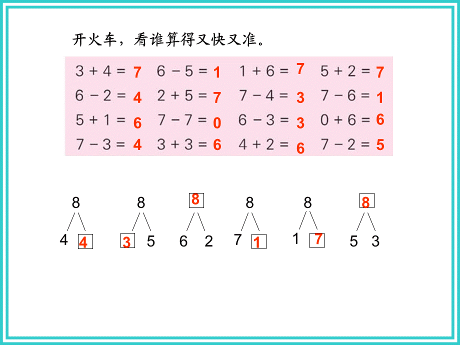 8.6 得数是8的加法和相应的减法.ppt_第2页