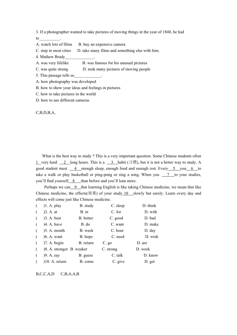 初中英语中考阅读理解 (2).doc_第2页