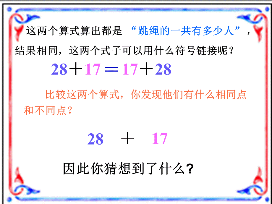 2015四数下第六单元第一课时加法运算律.ppt_第3页