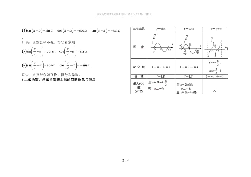 高考三角函数知识点总结.doc_第2页