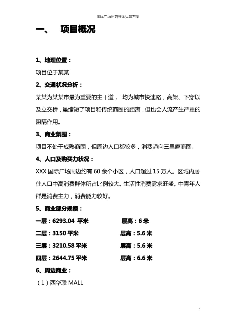 国际广场招商整体运营方案2018年修订版.pdf_第3页