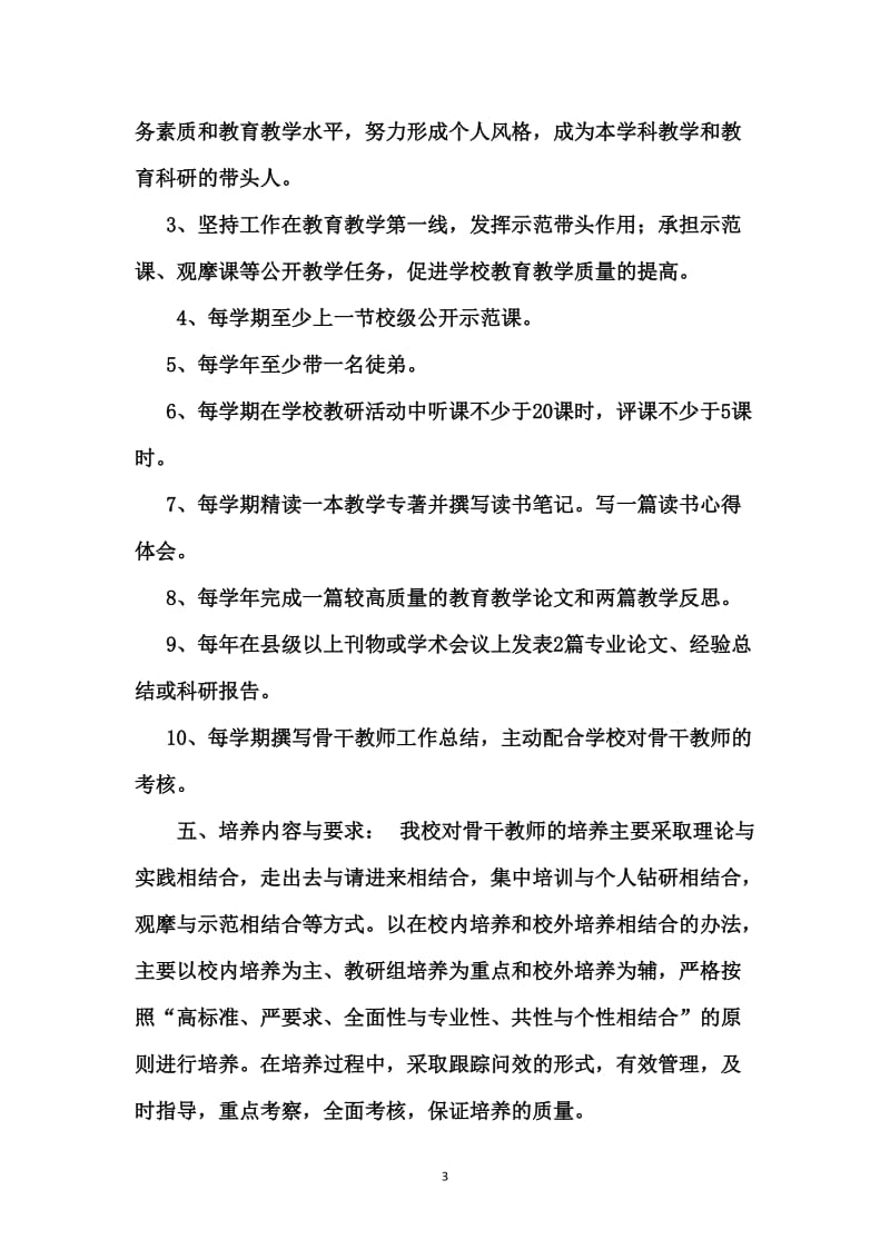 什玲中心学校骨干教师培养和使用方案.doc_第3页