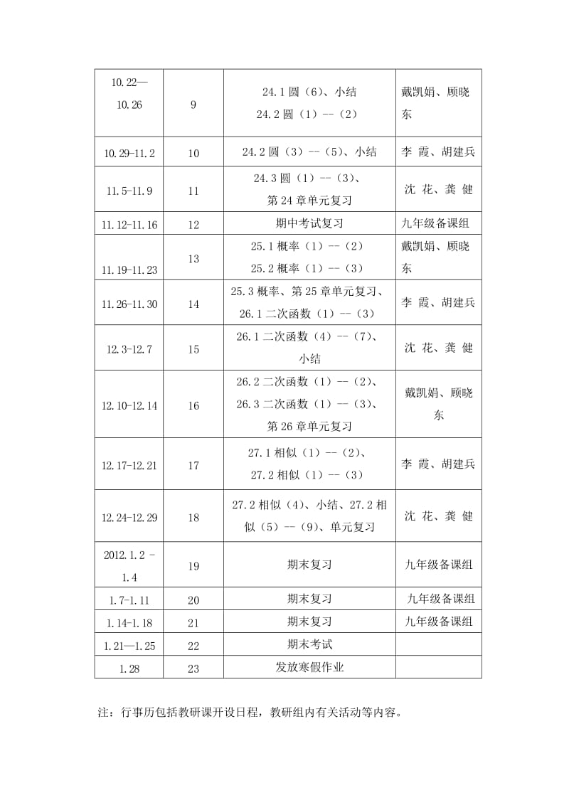 九年级数学备课组计划 (2).doc_第3页