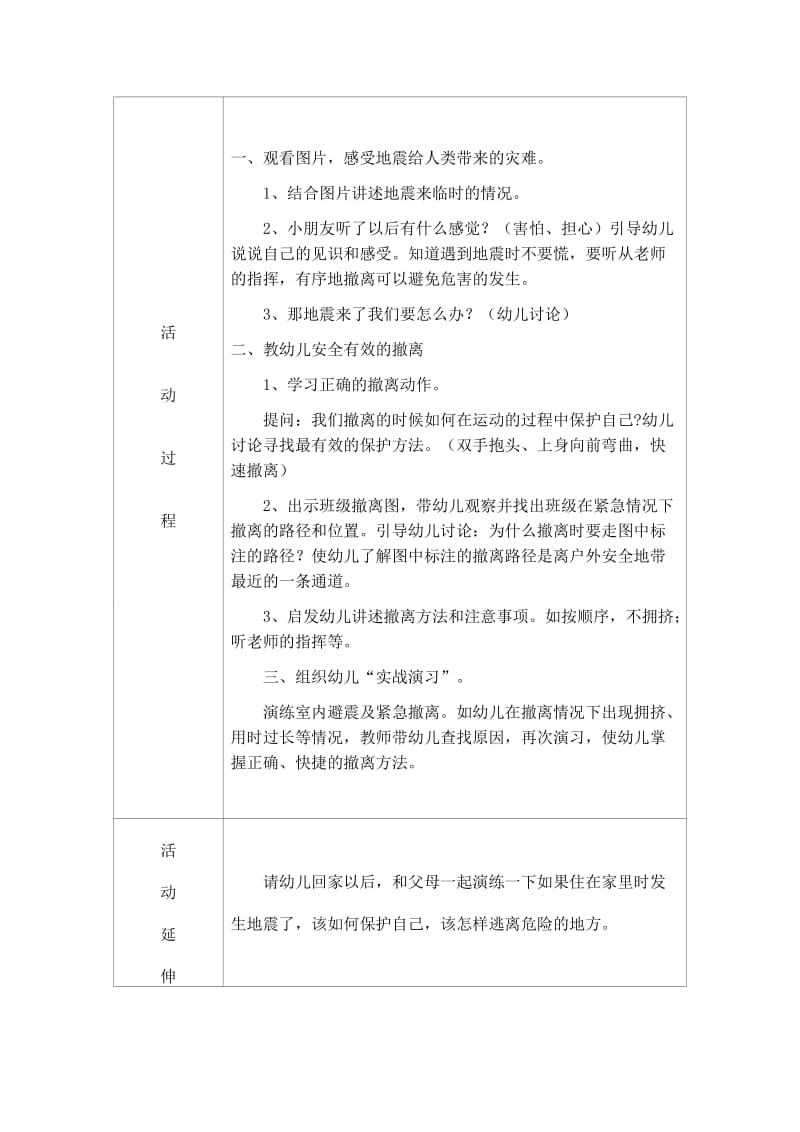 活动教案防震演练.doc_第2页