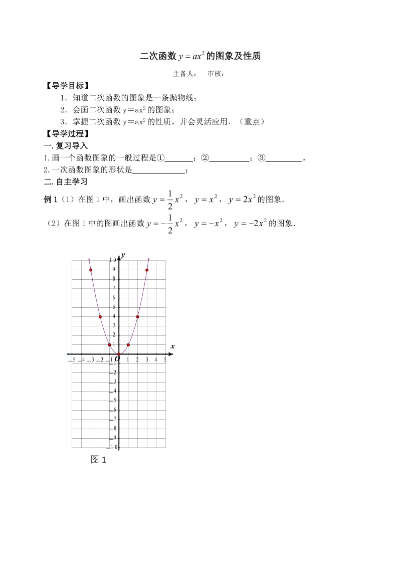 二次函数导学案_ (2).docx_第1页