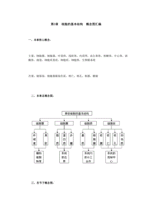 细胞的基本结构概念图.doc