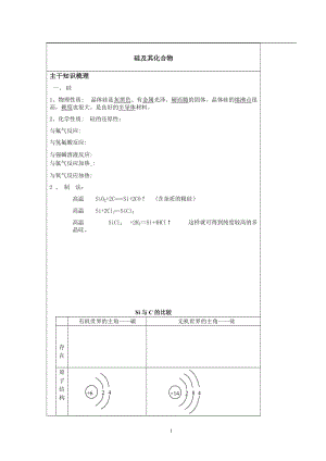 硅及其化合物教案.doc