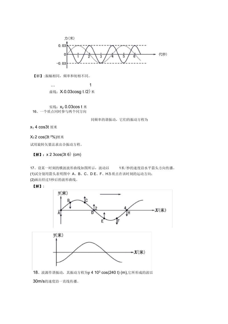 大学物理振动与波练习题与答案.docx_第2页