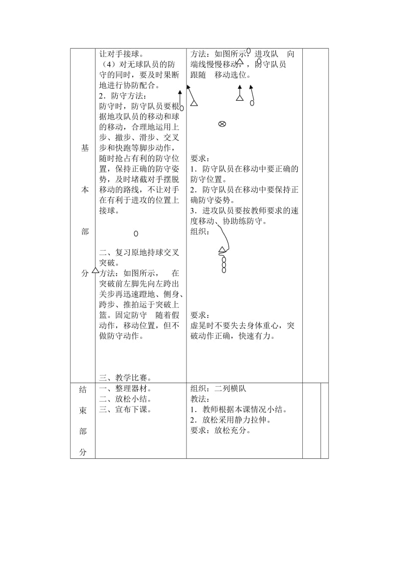 高中篮球防守课教案.doc_第2页