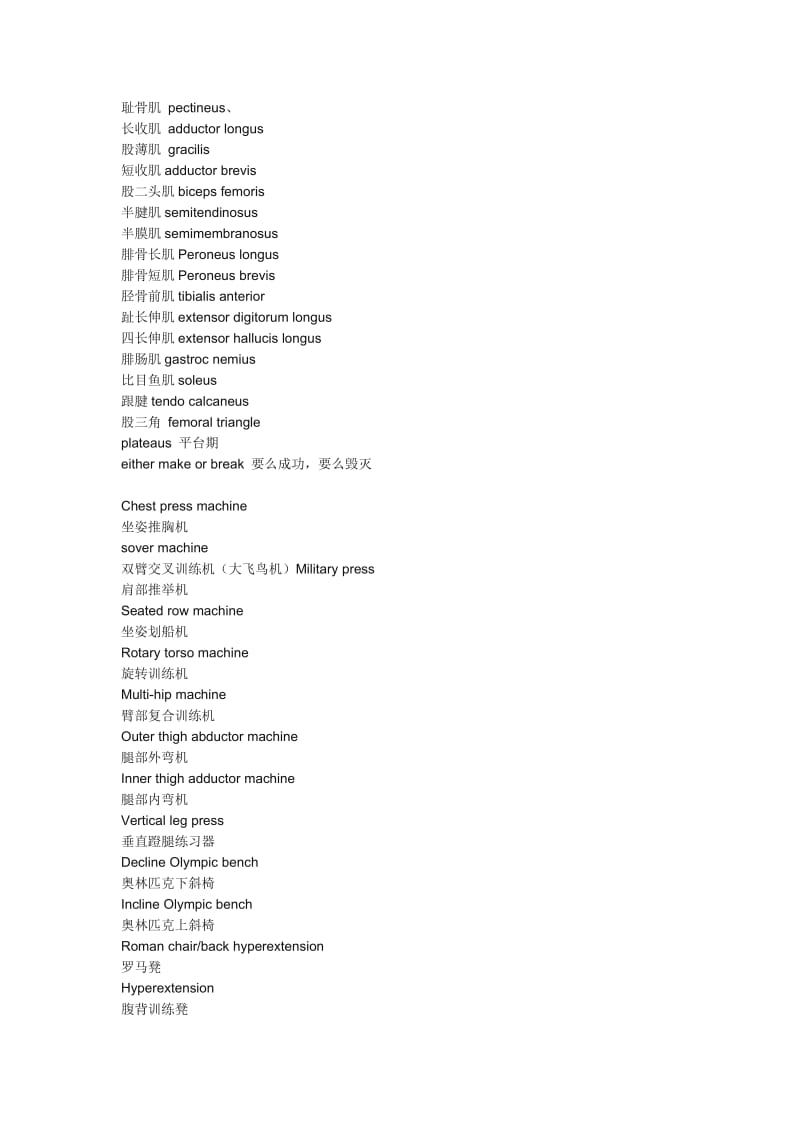 健身英文词汇.doc_第2页