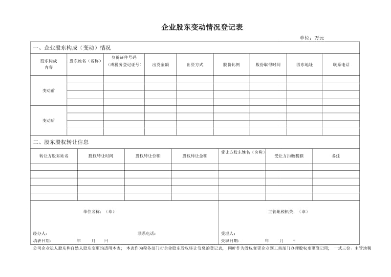 企业股东变动情况登记表.doc_第1页