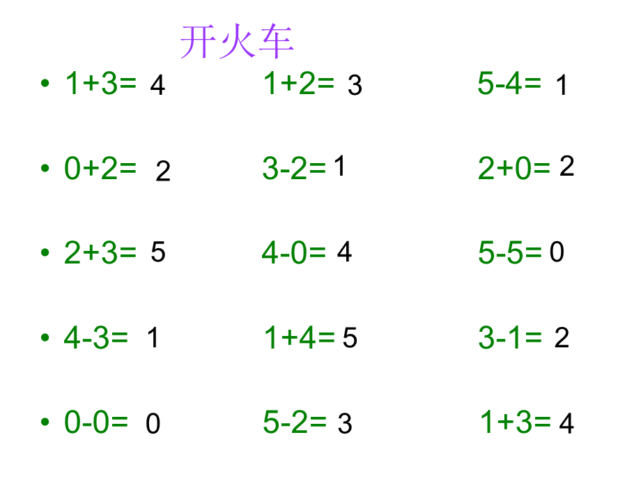 一年级数学上册《5以内的加减法练习课》.ppt_第2页