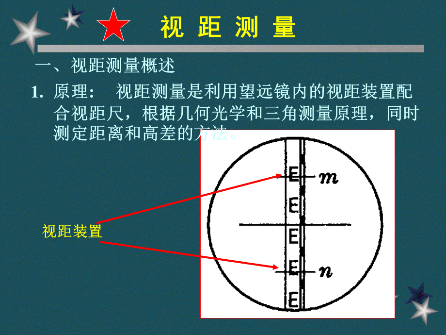 06视距测量、三角高程ppt课件.ppt_第1页