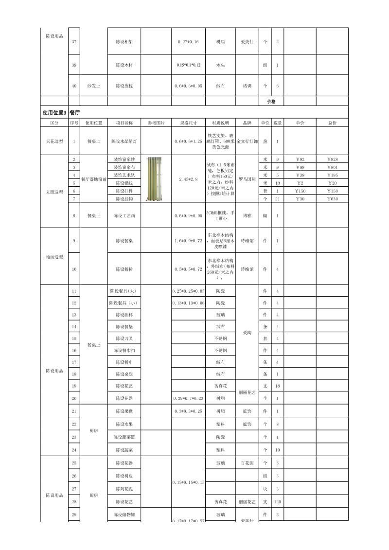 窗帘报价表12.xls_第3页