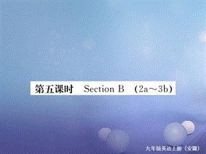 （安徽专版）九年级英语全册 Unit 6 When was it invented（第5课时）习题课件 （新版）人教新目标版[共14页].ppt