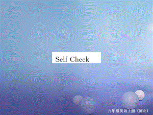 （河北专版）九年级英语全册 Unit 6 When was it invented Self Check习题课件 （新版）人教新目标版[共19页].ppt