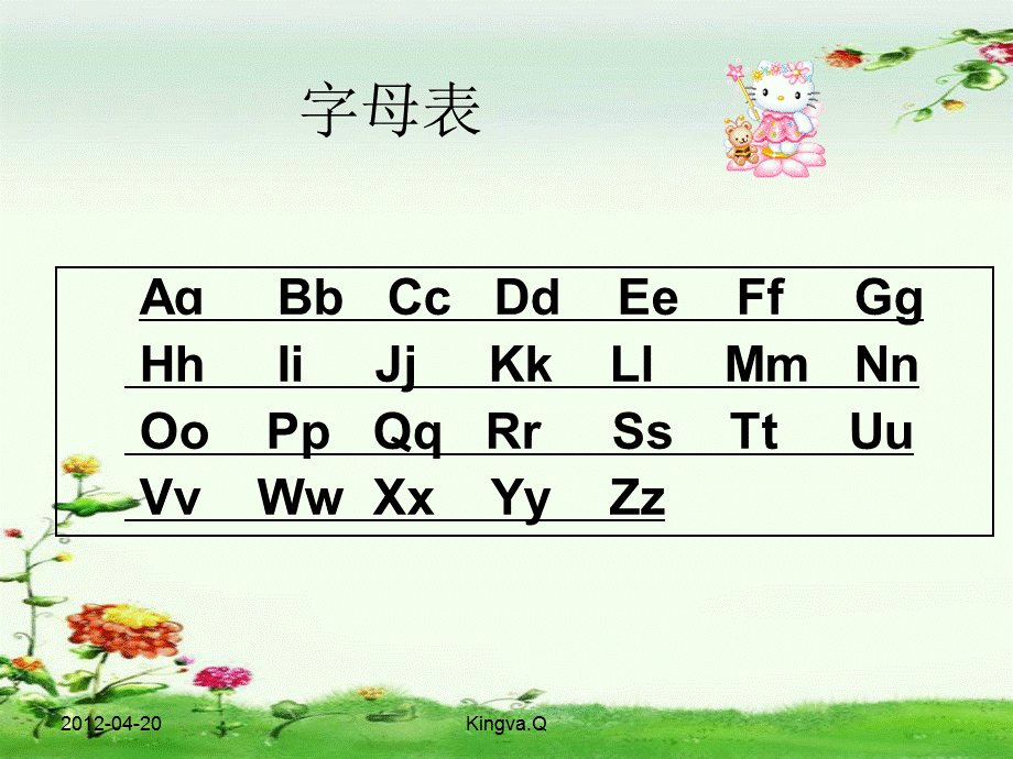 字母表声母韵母拼音表.ppt_第1页