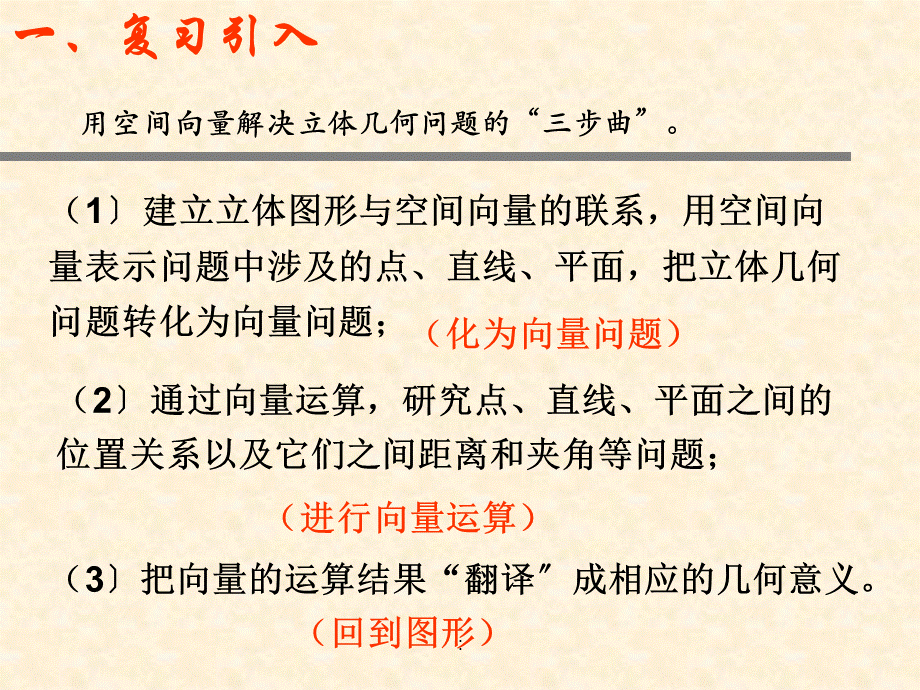 2.1立体几何中的向量方法三ppt课件.ppt_第2页