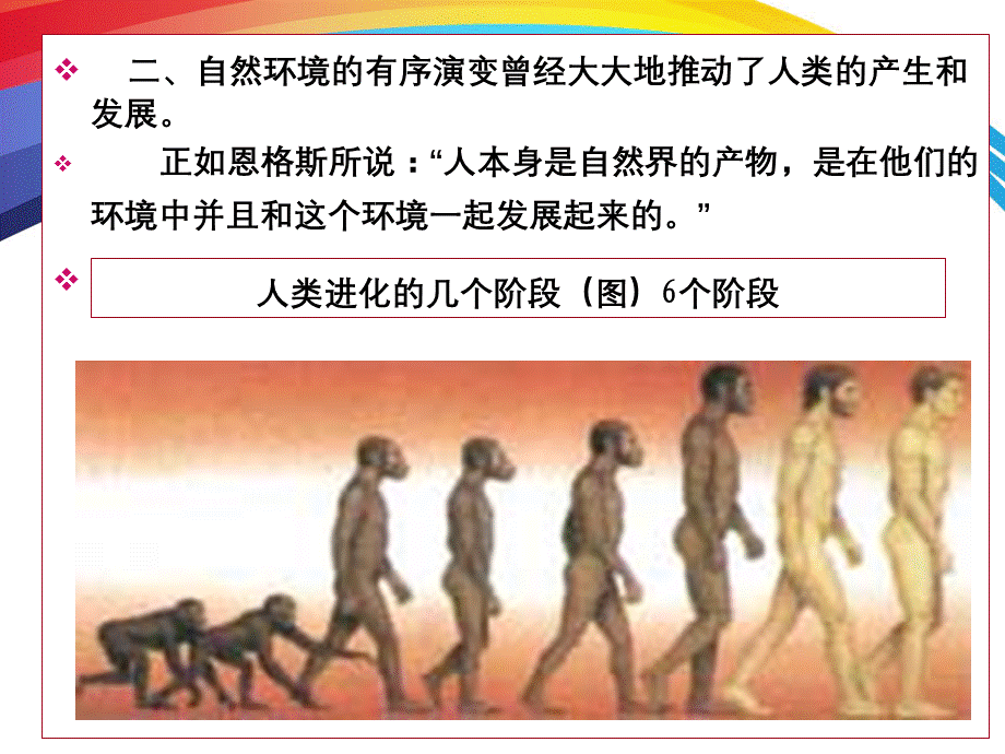 人类是环境的产物、人类是从自然界中演化过来的,人.ppt_第3页