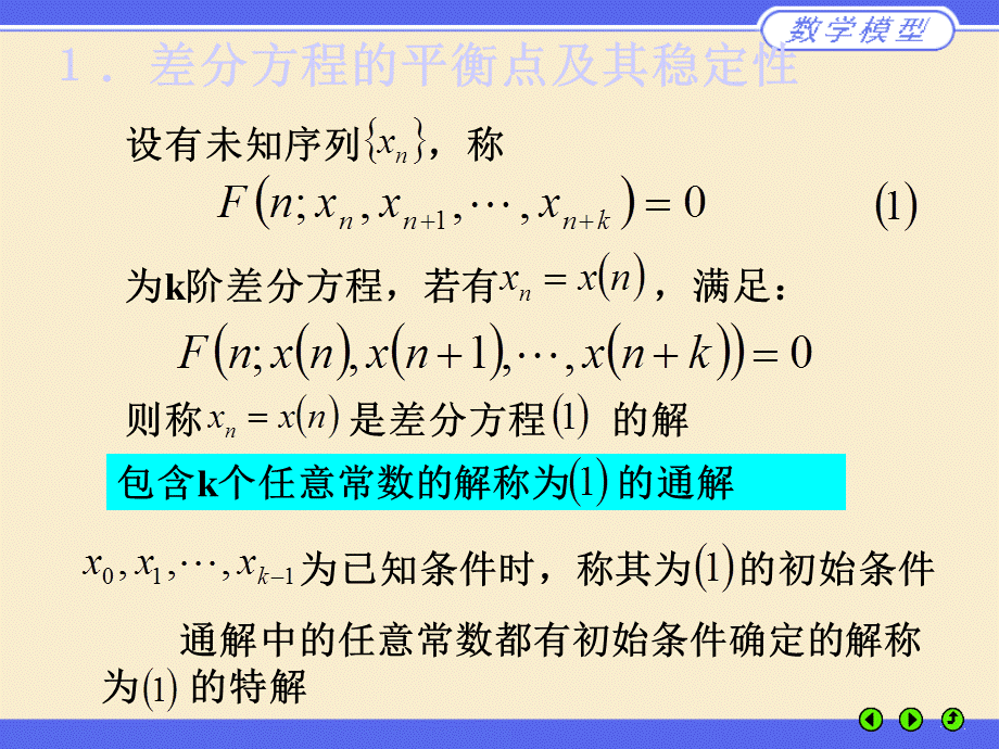 数学建模差分方程.ppt_第3页