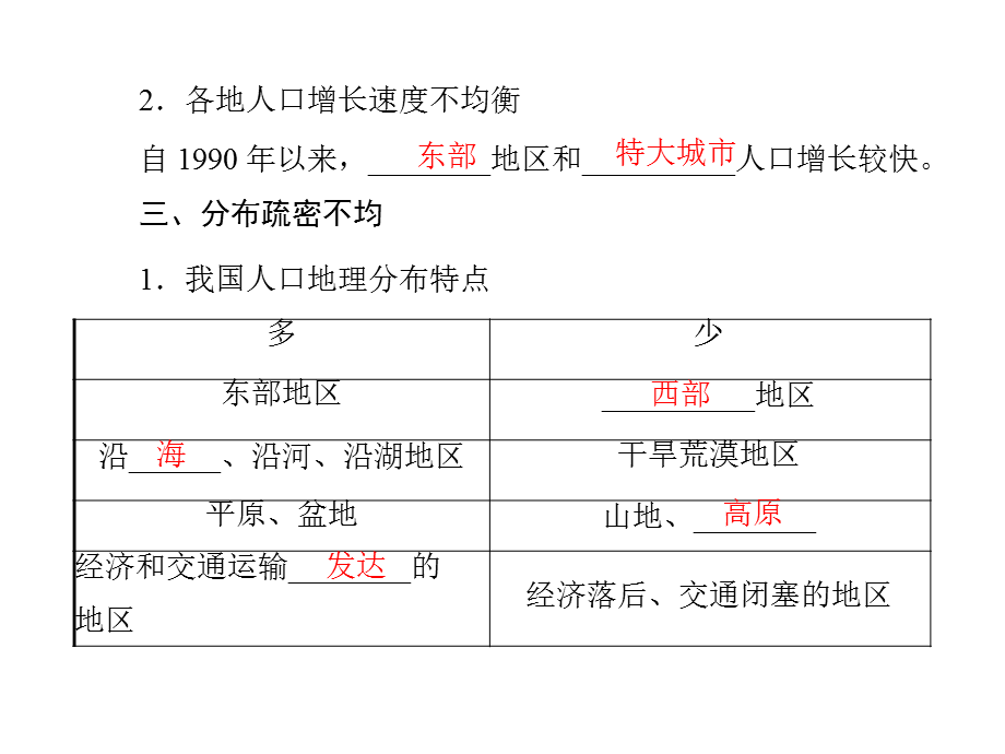 地理：13《中国的人口》配套课件（湘教版八年级上）.ppt_第3页