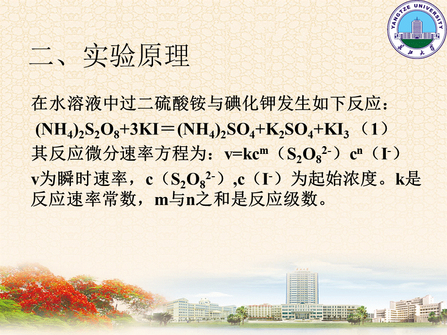 化学反应速率和活化能的测定.ppt_第3页