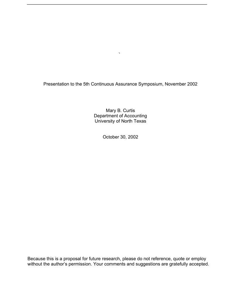 （2002）an innovation characteristics approach to the study of the adoption of continuous assurance.doc_第1页