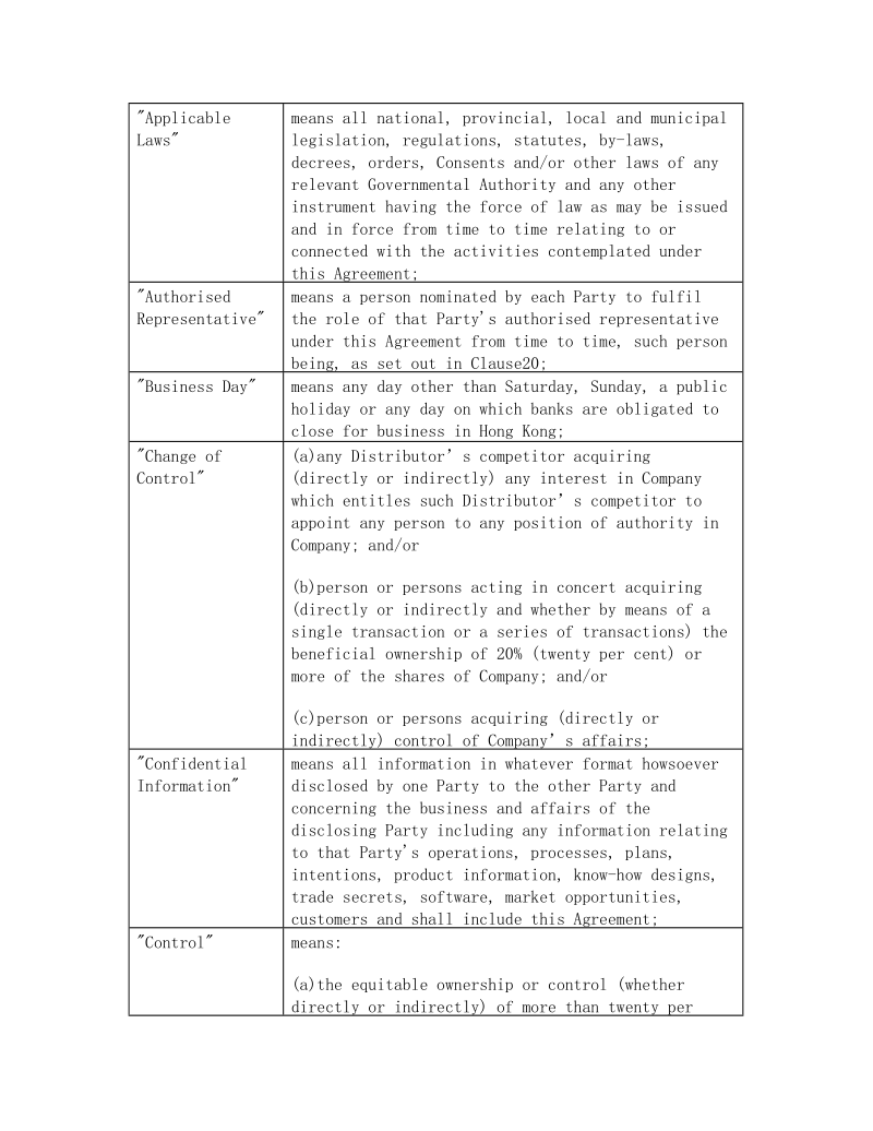 分销协议（Distribution Agreement）.docx_第2页