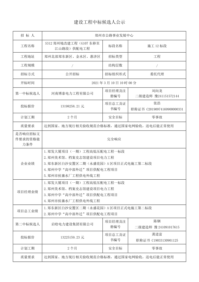 郑州市建设工程交易中心入场交易登记表.doc_第1页