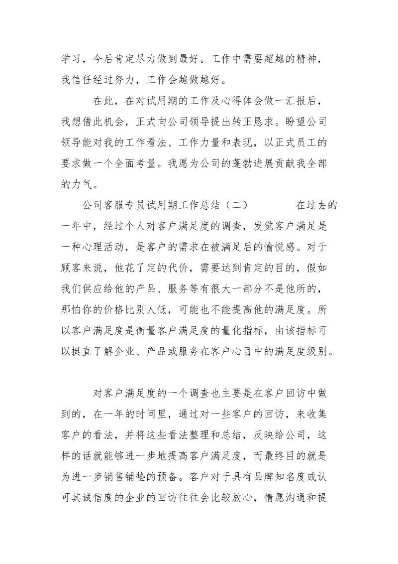 公司销售客服试用期总结-个人总结.docx_第3页