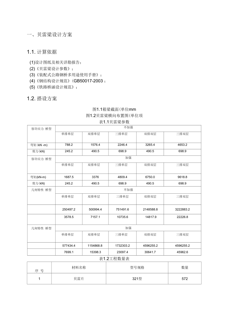 贝雷梁计算书.docx_第3页