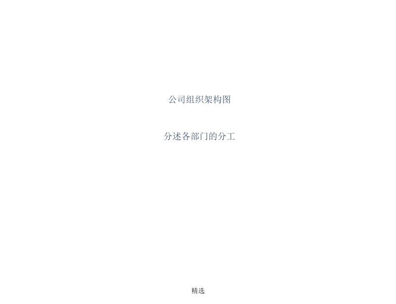 公司组织架构部门分工介绍.docx_第2页