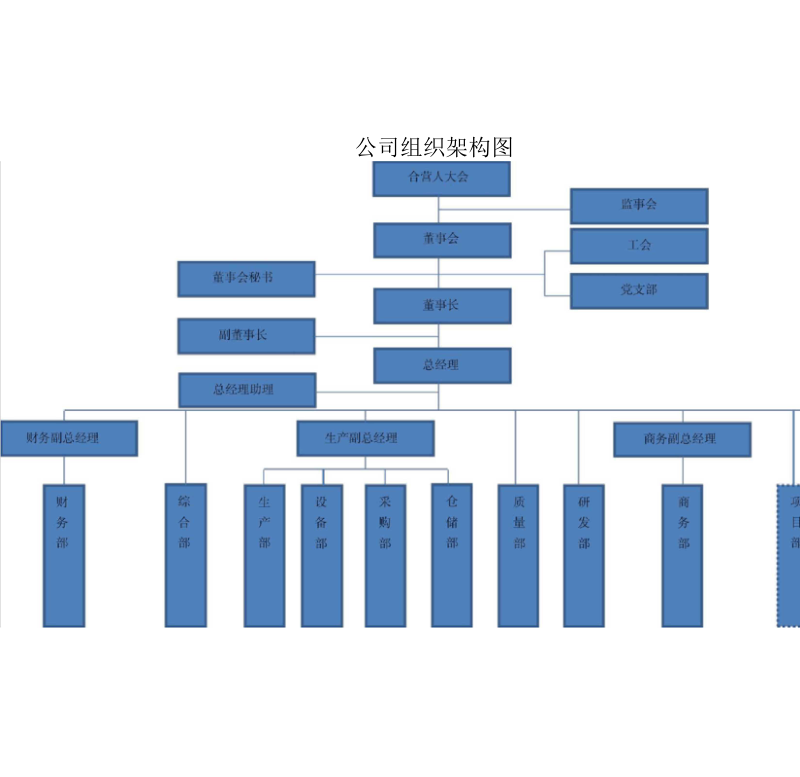 公司及各部门组织架构图.docx_第1页