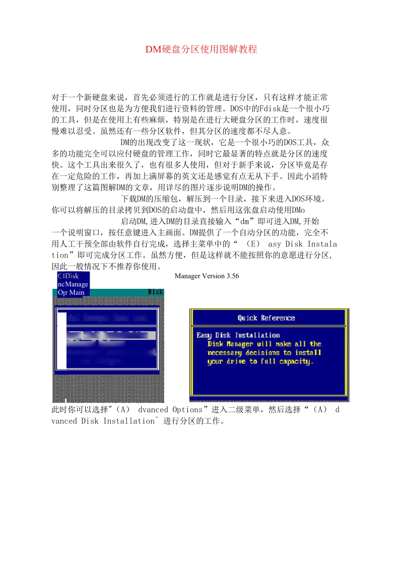 DM硬盘分区及低格使用图解教程.docx_第2页