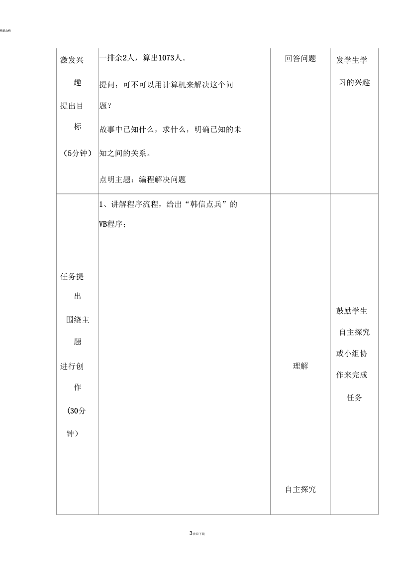 优秀教案——剖析编制计算机程序解决问题的过程.docx_第3页