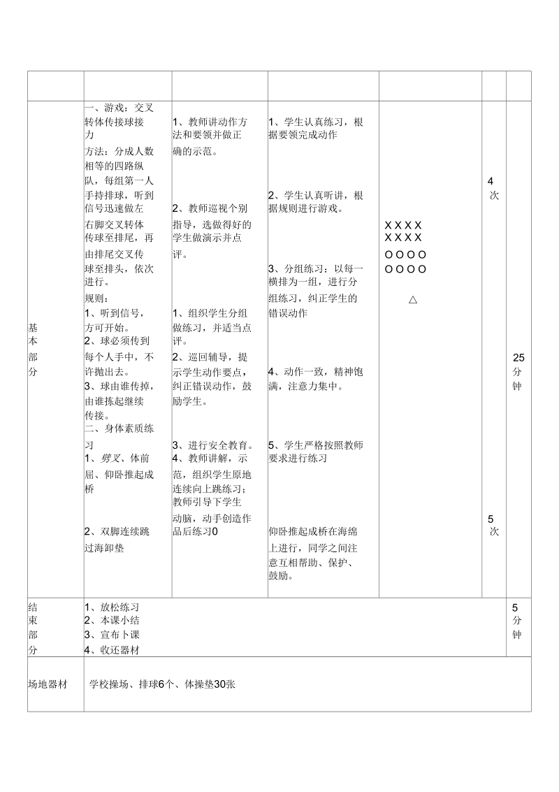 身体素质恢复练习教案及反思.docx_第2页