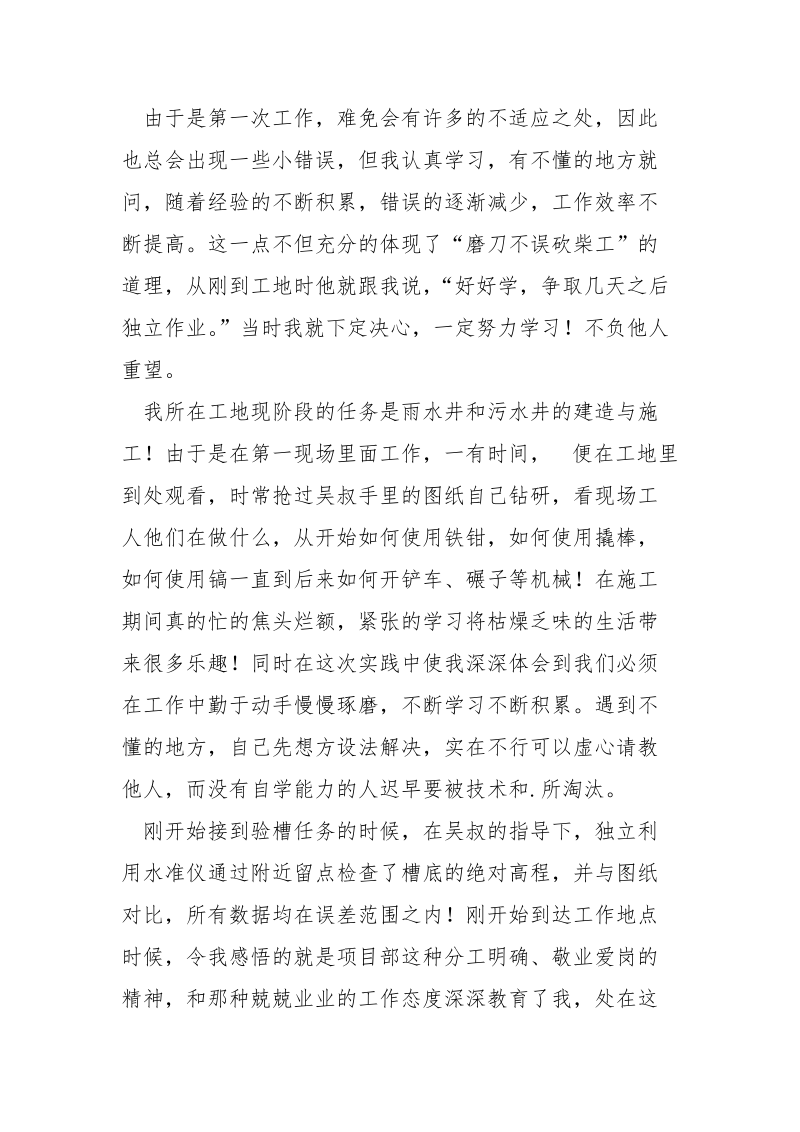 暑假工地.实践报告格式.docx_第2页