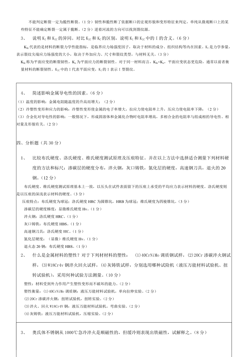 材料性能学考卷及答案.doc_第2页