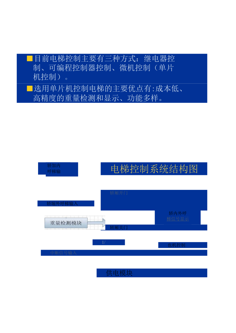 基于单片机的电梯控制系统的设计与实现.docx_第2页