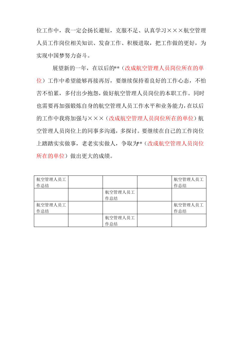 航空管理人员最新个人年度总结.pdf_第3页