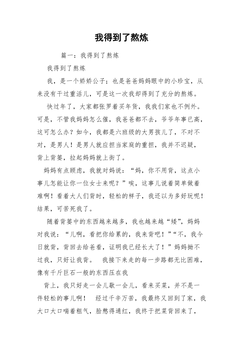 我得到了熬炼.docx_第1页