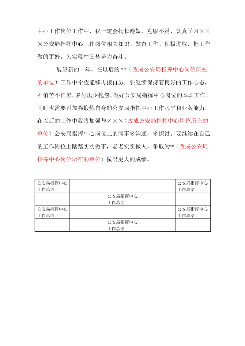 公安局指挥中心最新个人年度总结范文.pdf_第3页