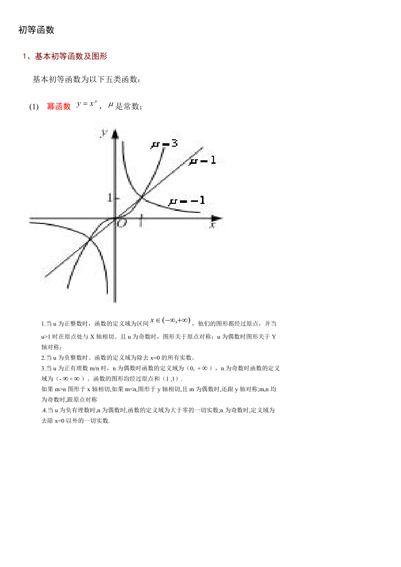 基本初等函数的图形及性质.doc_第1页