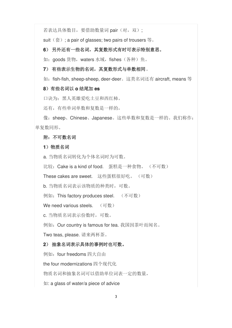 可数名词变复数规则汇总.pdf_第3页