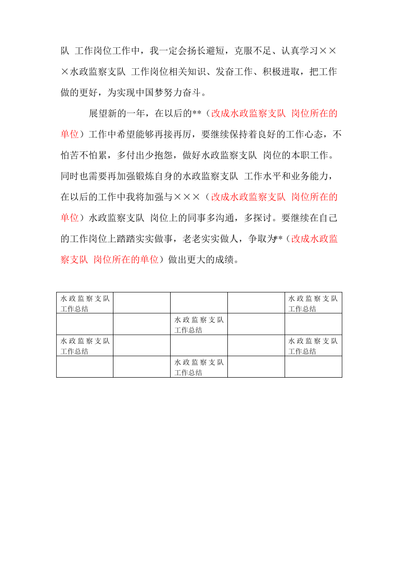 水政监察支队 最新个人年度总结范文.pdf_第3页