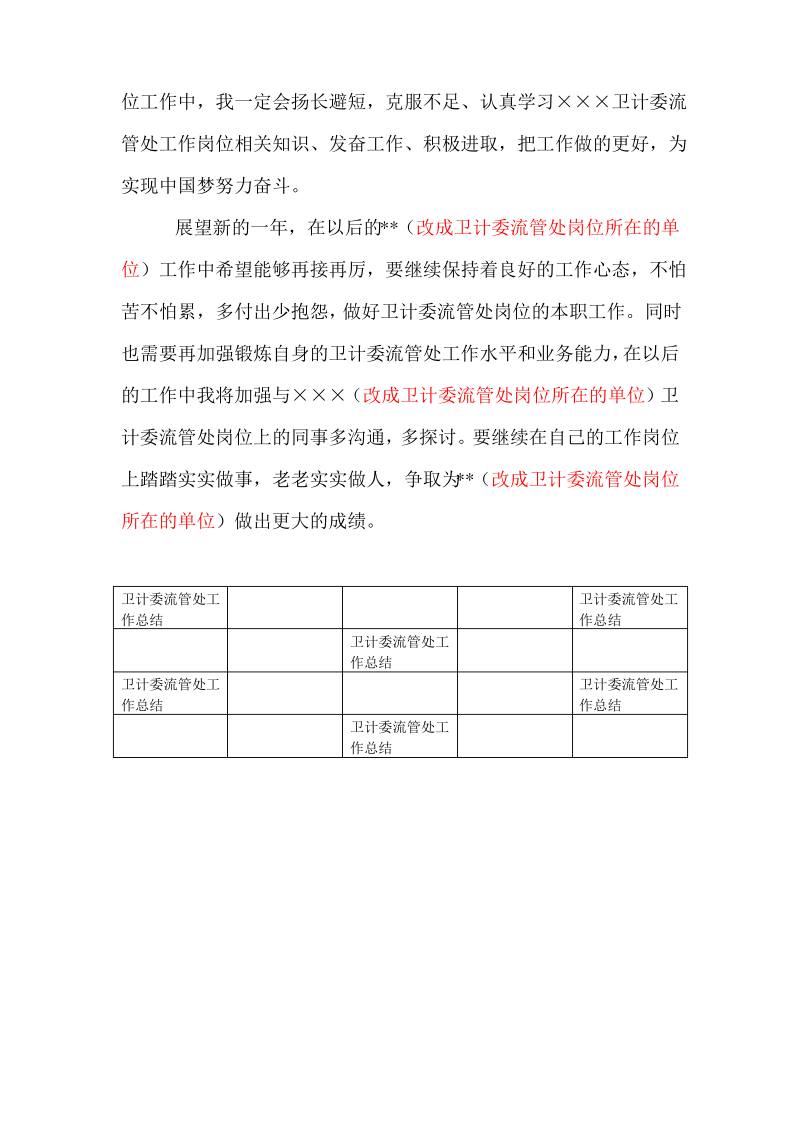 卫计委流管处最新个人年度总结范文.pdf_第3页