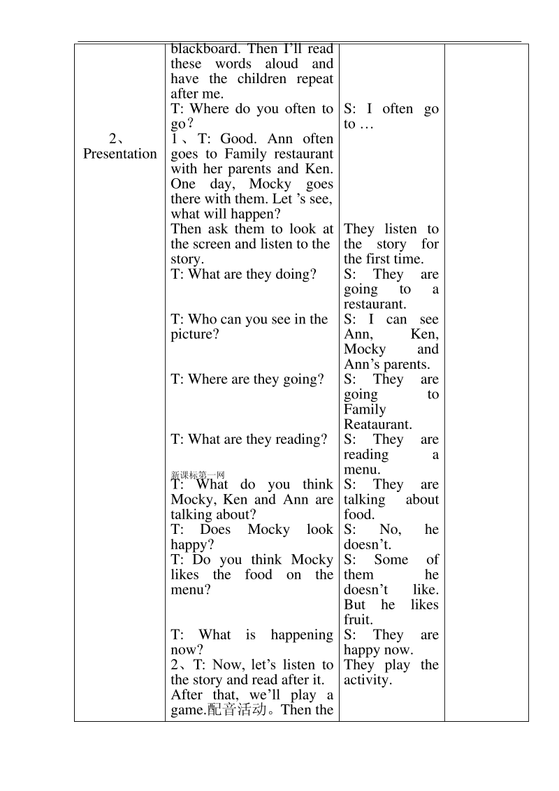 北师大版三年级英语下册教案-Unit7 1.pdf_第2页